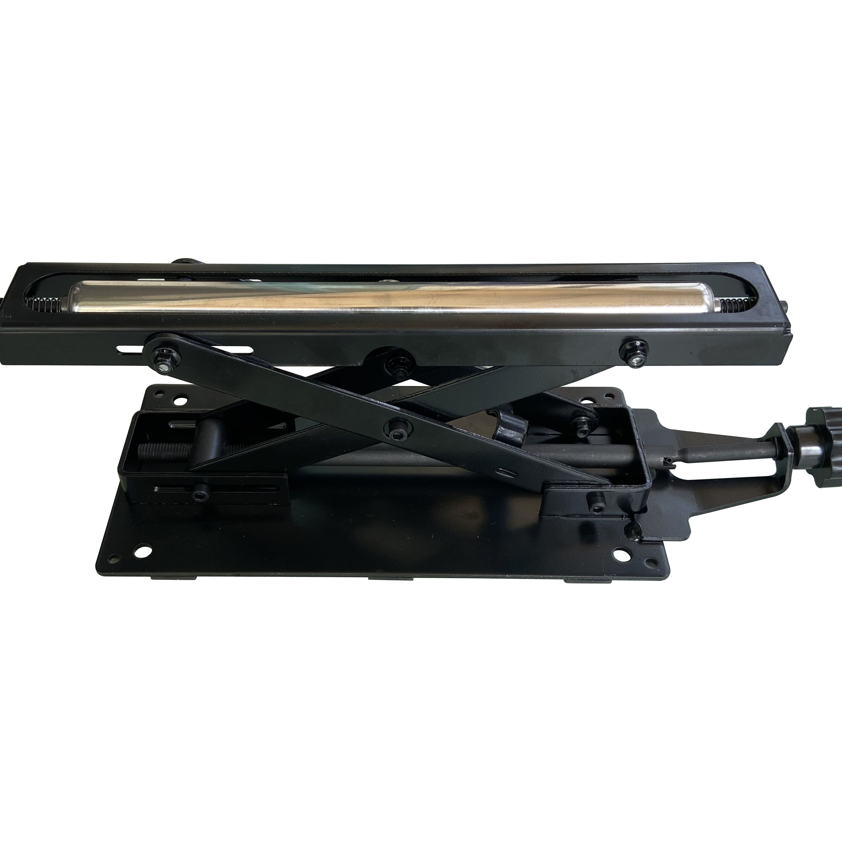 Roller stand height adjustable